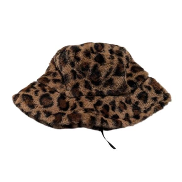 Cute Brown Leopard Bucket Hat